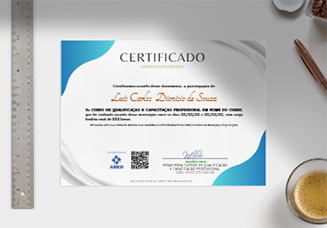 Certificado do Curso de Fabricao de Carimbos